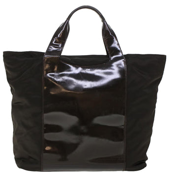 GUCCI Tote Bag Nylon Brown bs5916