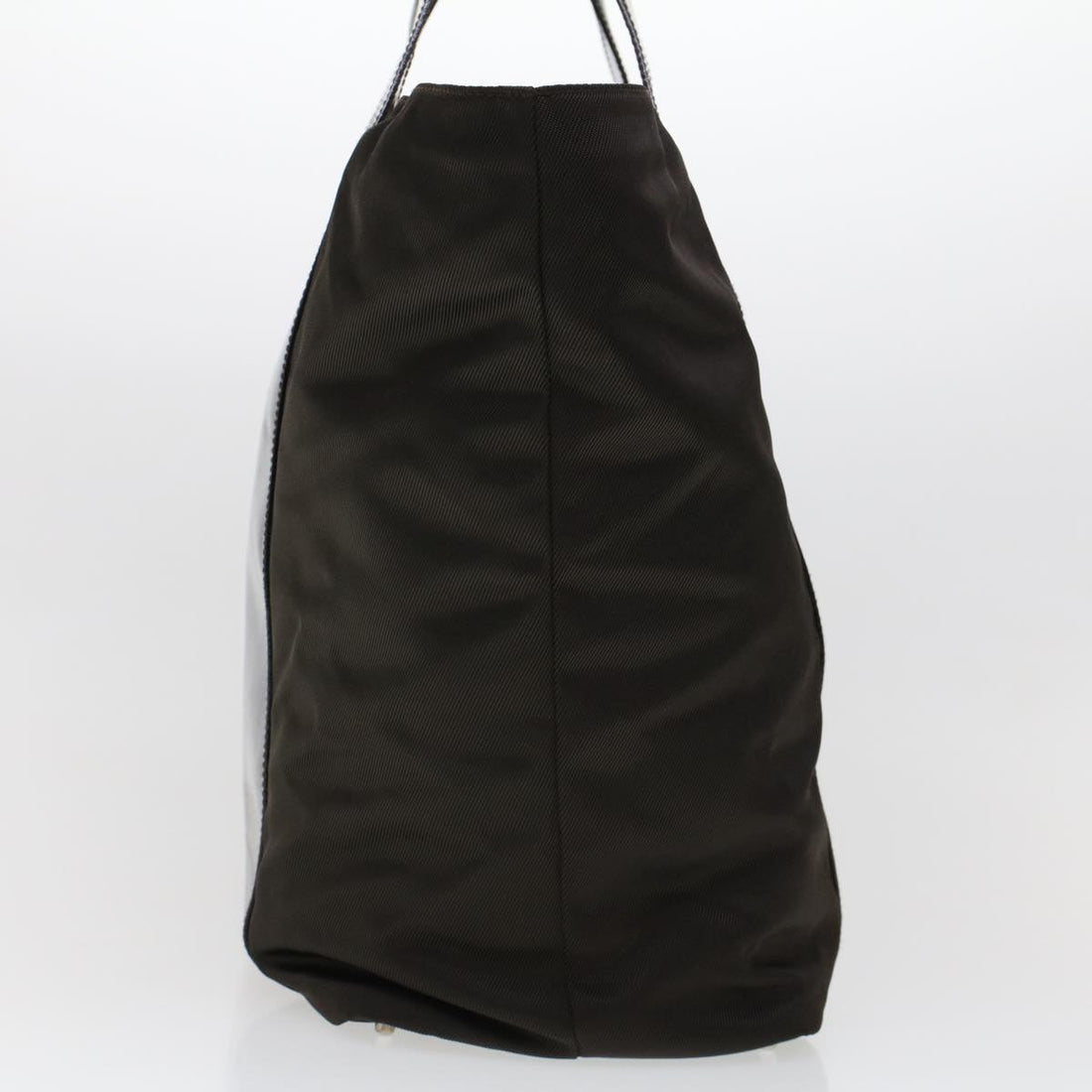 GUCCI Tote Bag Nylon Brown bs5916