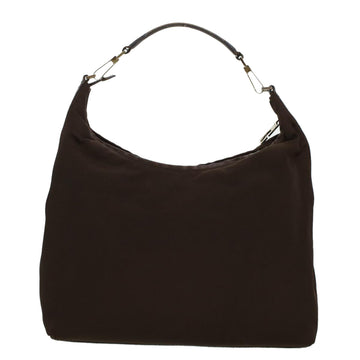 GUCCI Shoulder Bag Canvas Brown bs5991