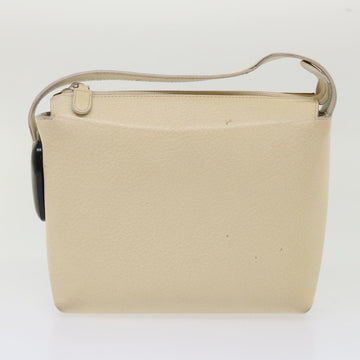GUCCI Hand Bag Clutch Bag Leather 2Set Beige Gray bs6682