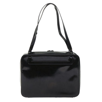GUCCI Shoulder Bag Patent leather Black 001•3091 3754 bs7235