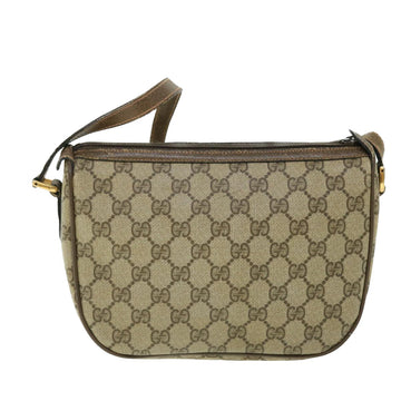GUCCI GG Canvas Web Sherry Line Shoulder Bag Beige Red 89.02.032 bs7395
