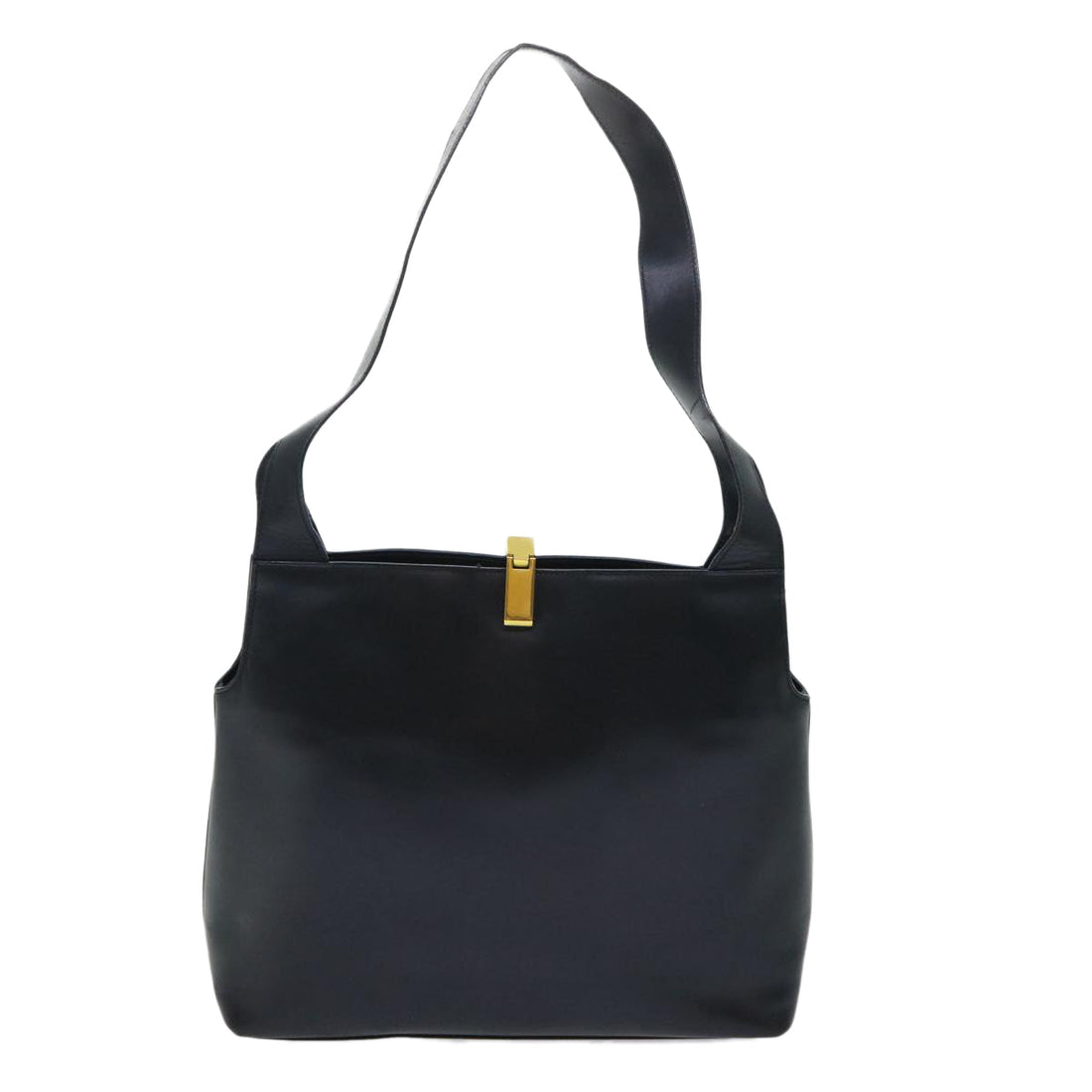 GUCCI Jackie Shoulder Bag Leather Nylon 2Set Black bs7522