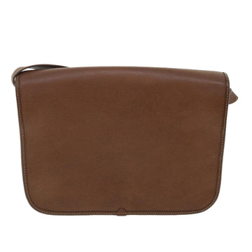 GUCCI Shoulder Bag Leather Brown bs7660