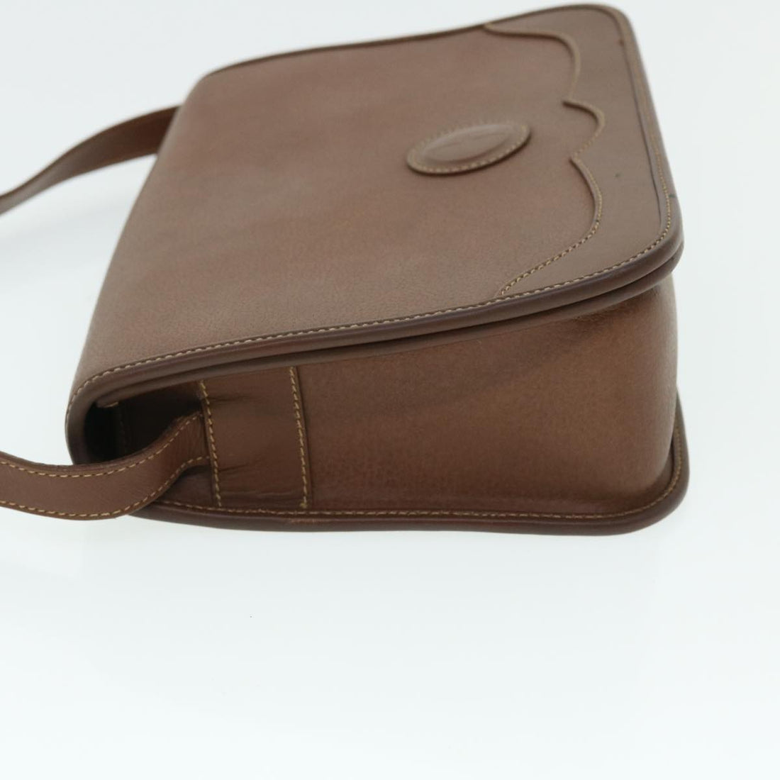 GUCCI Shoulder Bag Leather Brown bs7660