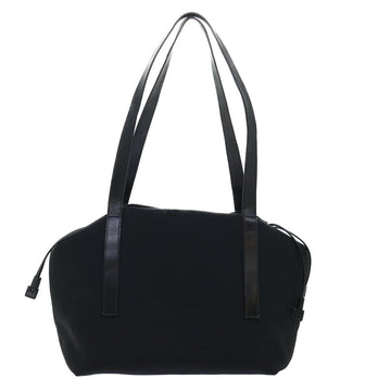 GUCCI Shoulder Bag Canvas Black bs8090