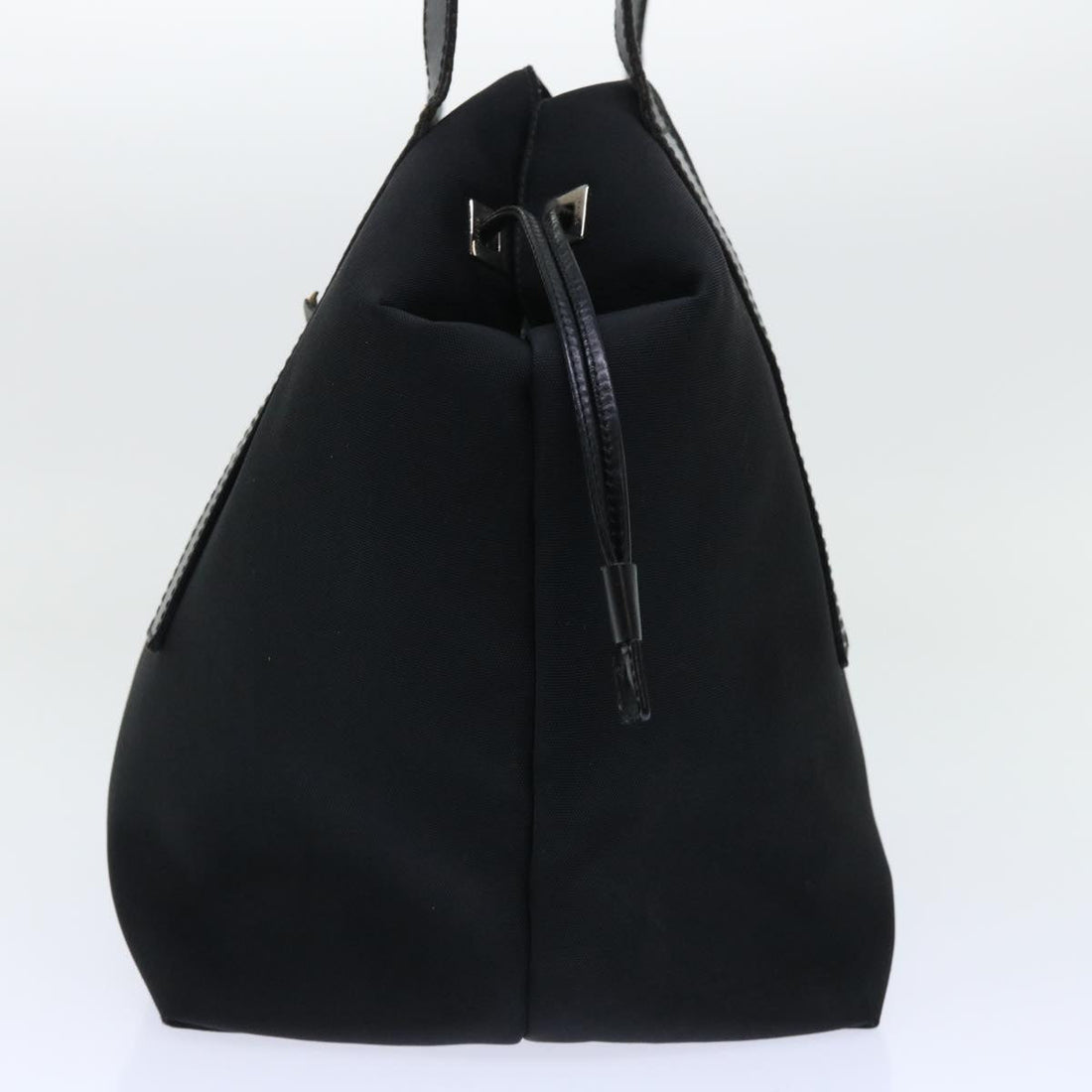 GUCCI Shoulder Bag Canvas Black bs8090