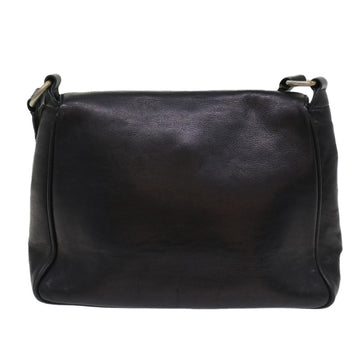 GUCCI Sherry Line Shoulder Bag Leather Black Red Navy bs8337