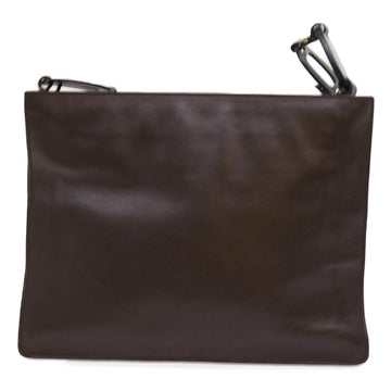 GUCCI Shoulder Bag Leather Brown 001 1119 1822 bs8492