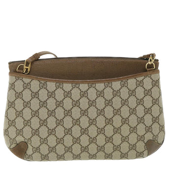 GUCCI GG Canvas Web Sherry Line Shoulder Bag Beige Red 904 02 026 bs8545
