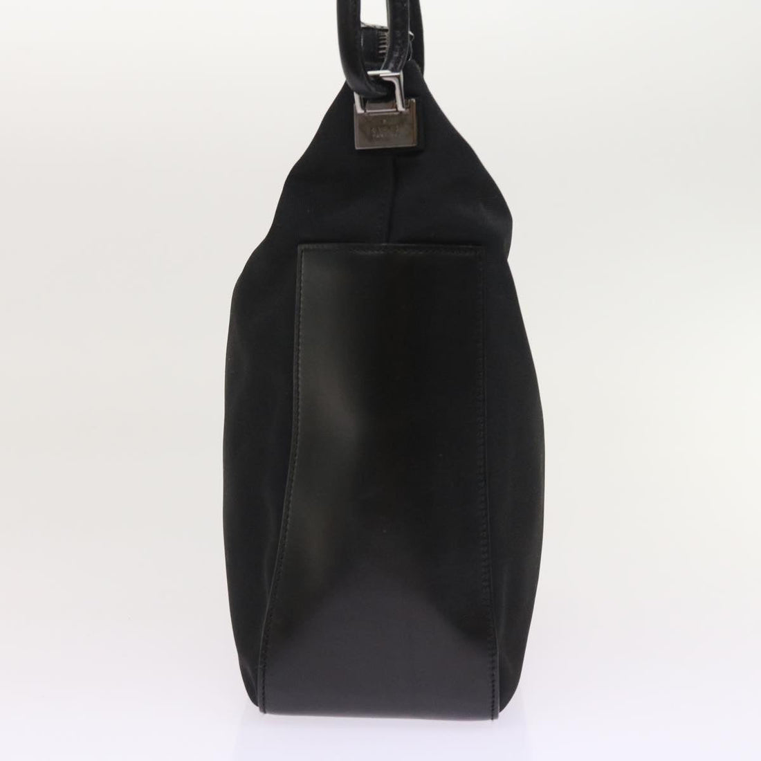 GUCCI Shoulder Bag Canvas Black bs8637