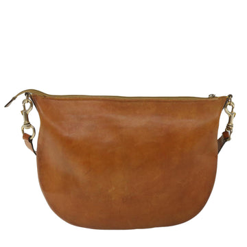 GUCCI Shoulder Bag Leather Brown bs9014