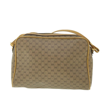 GUCCI Micro GG Supreme Shoulder Bag PVC Leather Beige 007 904 0014 bs9086