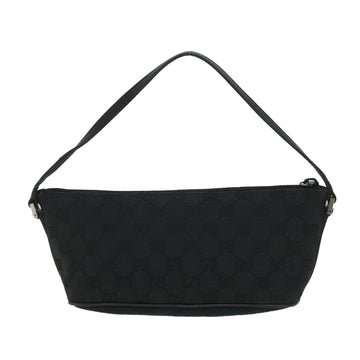 GUCCI GG Canvas Accessory Pouch Black 07198 bs9155