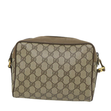 GUCCI GG Supreme Web Sherry Line Shoulder Bag Beige Red 56 02 087 bs9230
