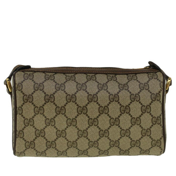 GUCCI GG Supreme Web Sherry Line Shoulder Bag Beige Red 89 02 018 bs9379
