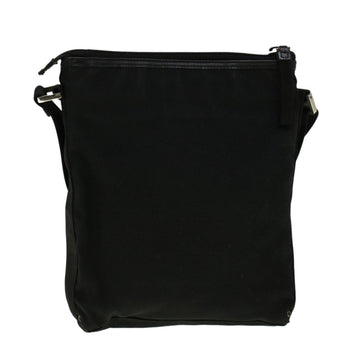 GUCCI Shoulder Bag Canvas Black 92646 bs9464
