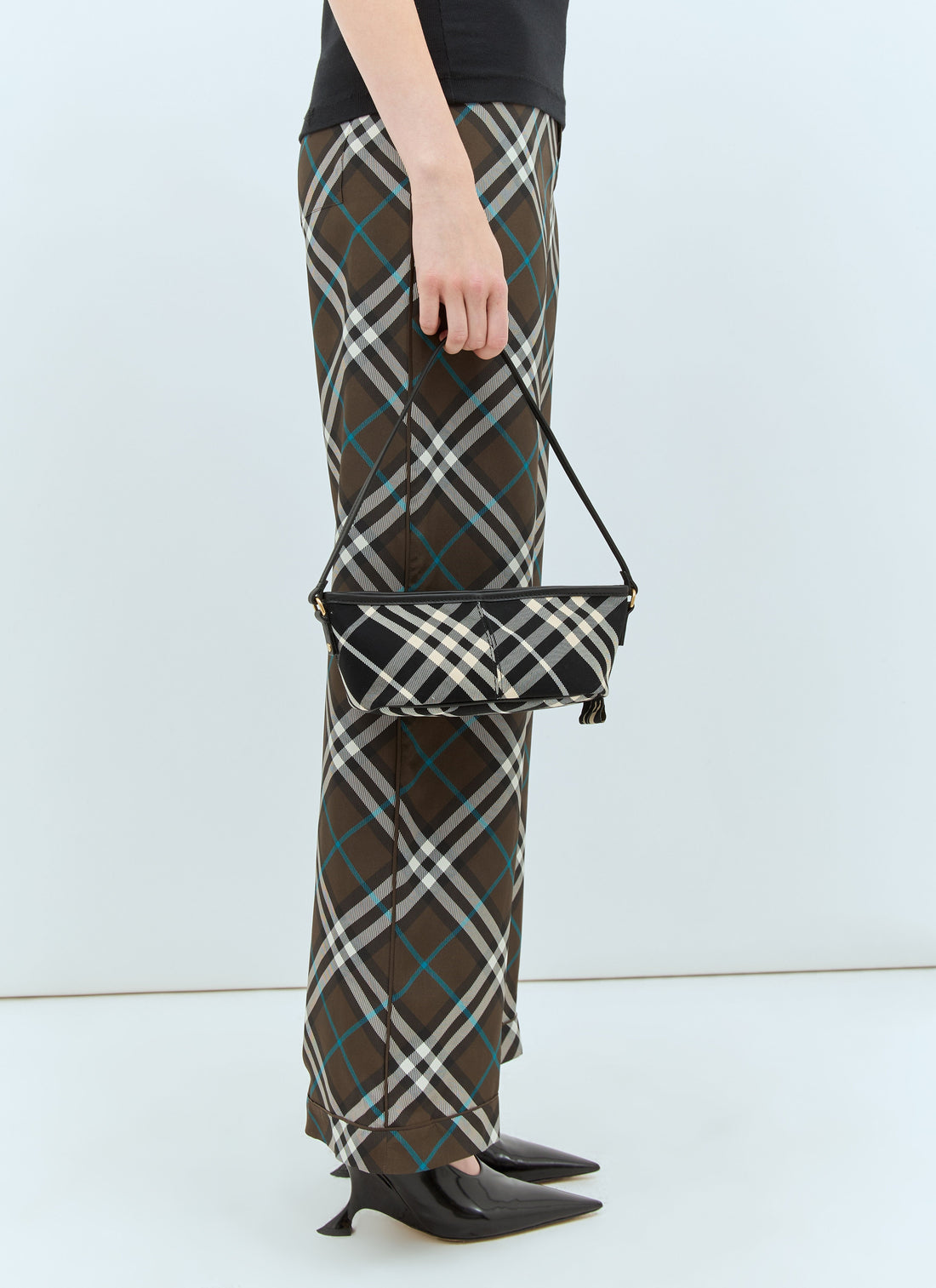 Burberry Women Check Mini Shoulder Bag