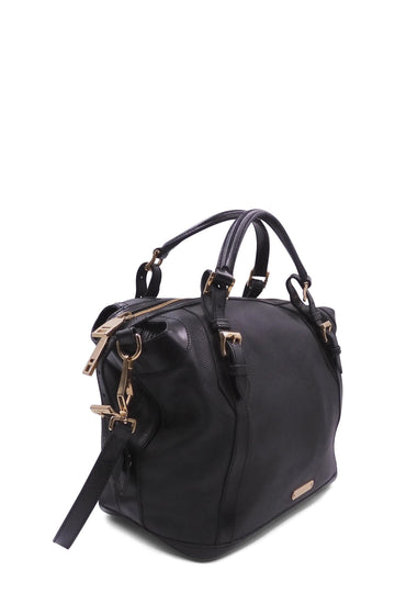 Perforated City Medium Ellers Bag Black