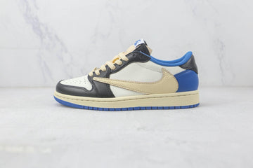 Custom Fragment x Travis Scott x Air Jordan 1 Low DM7866 140