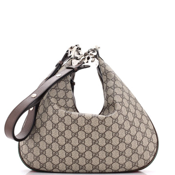 Attache Shoulder Bag GG Coated Canvas Medium