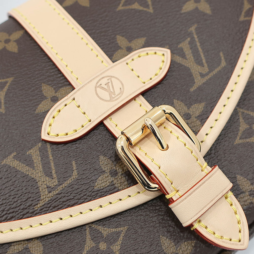 Louis Vuitton Shoulder Bag M46740/ Brown G Gold  Women  2WAY Beautiful Preservation Bag Box
