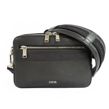 Dior Safari Messenger Bag 1 ESPO206VPI Owlike Sder Bag Black Silver G  ather Mens Unisex