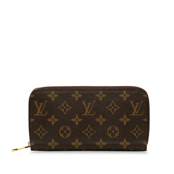 Louis Vuitton Monogram M42616 Long Wallet Leather Brown