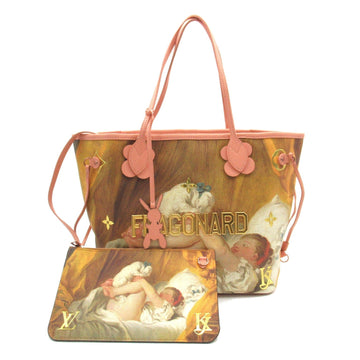 Louis Vuitton Flagship ark MM Tote Bag PVC Coated Canvas Musters Collection  Pink/Brown M43319