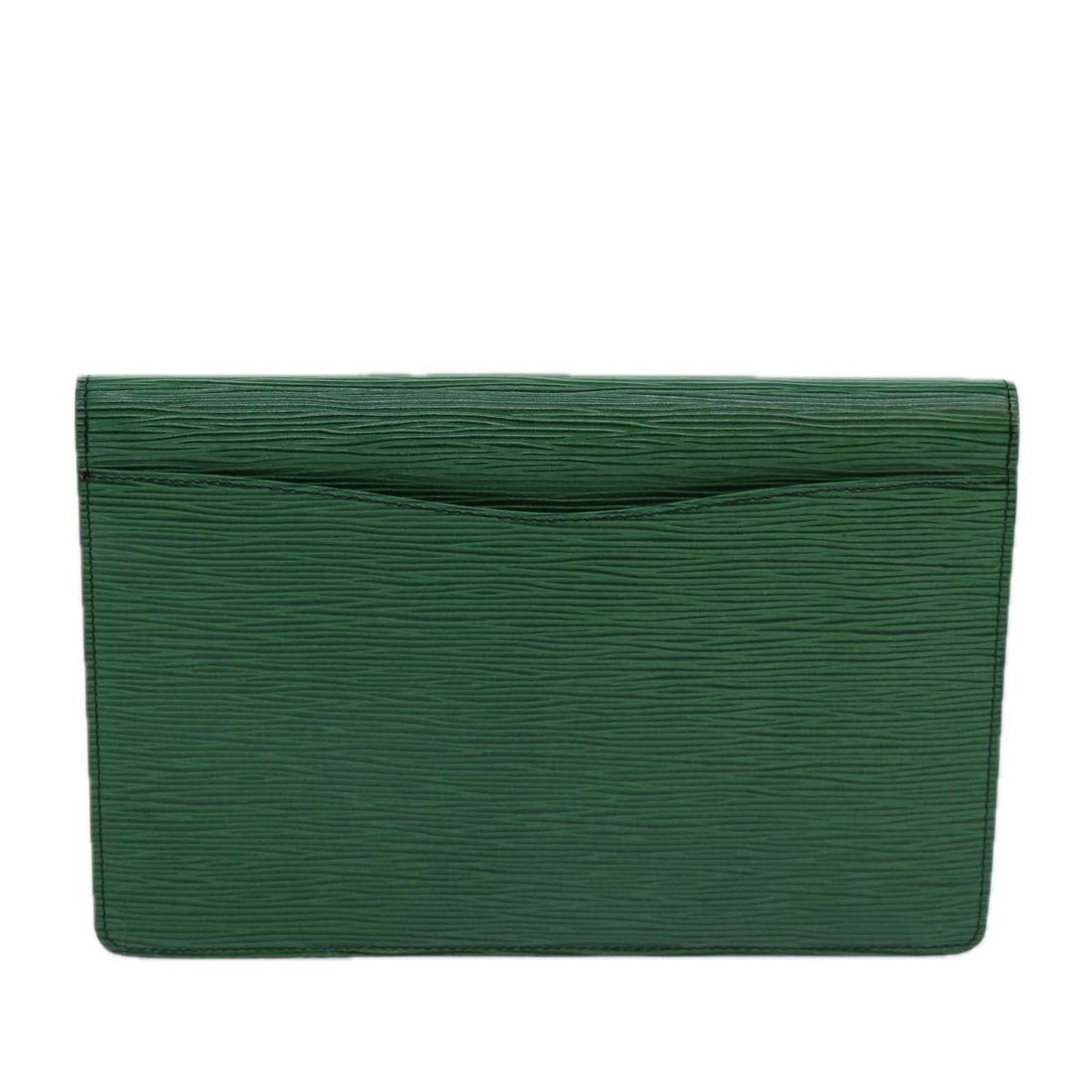 Louis Vuitton Epi Montaigne 27 Clutch Bag Green
