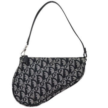 Christian Dior Black Trotter Saddle Handbag