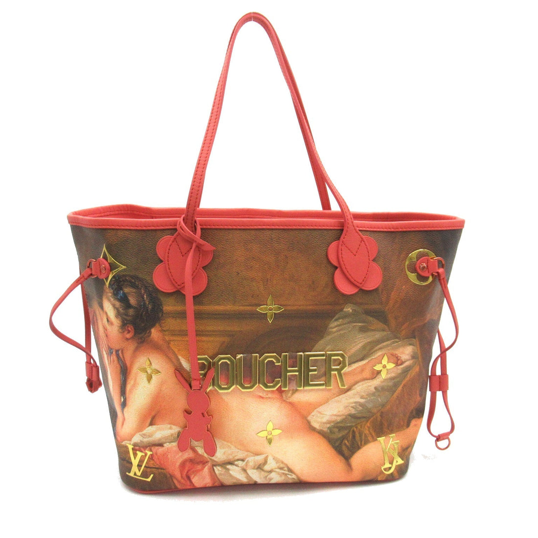 Louis Vuitton Boucher ark MM Tote Bag PVC Coated Canvas Musters Collection  Pink/Brown M43357