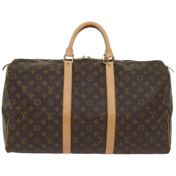 Louis Vuitton Keepall 50  Canvas Travel Bag ()