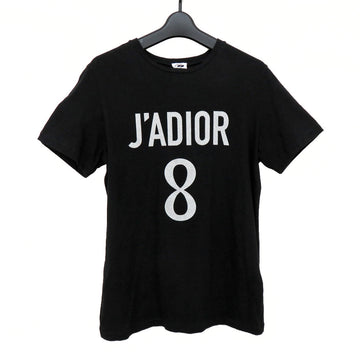 Dior J'ADIOR 8 T Shirt y 843T03TC428 Black Cotton Linen Black  Apparel