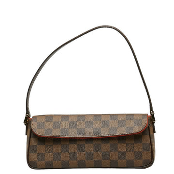 Louis Vuitton Louis Vuitton Damière N51299 Leather Shoulder Bag  Brown Lady's Ship