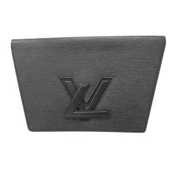Louis Vuitton Trapèze  Leather Clutch Bag ()