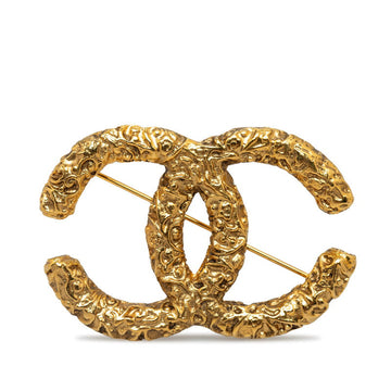 Chanel Vintage  Cocomark Rage Brochure Gold   Chanel