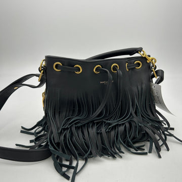 Saint Laurent Small Emmanuelle Fringe Bucket Bag ITYZRRNLPCWG