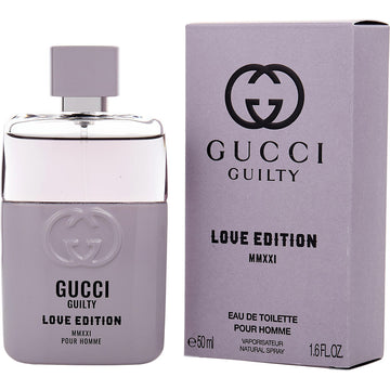 Gucci Guilty Love Edition By Gucci Edt Spray 1.7 Oz (Mmxxi Bottle) Men