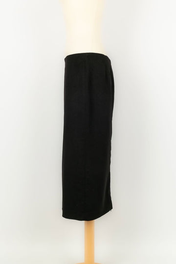 Jupe en cachemire Alexander McQueen