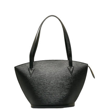Louis Vuitton Epi Sanjack ping Handbag M52262 Noir Black Leather  Louis Vuitton