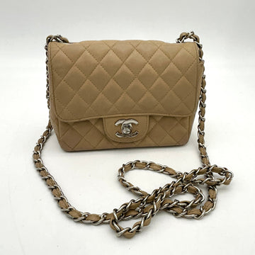 Chanel Beige Quilted Lambskin WD299559