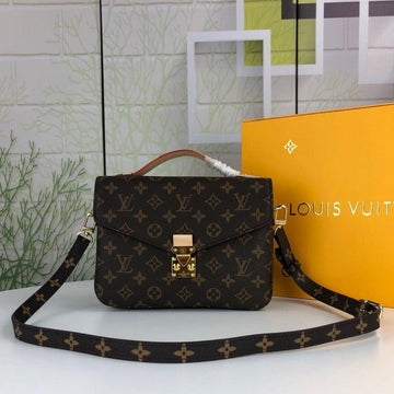 Makersluxe - Pochette Métis Monogram Bag Brown