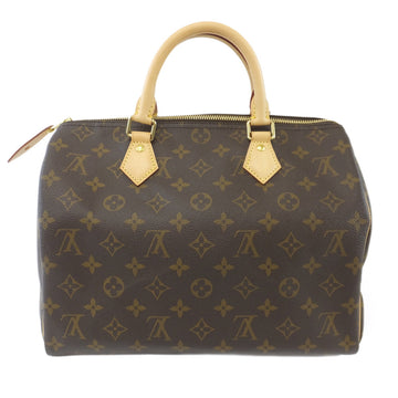 Louis Vuitton Speedy 30 Handbag Monogram Brown G  M41108 Padlock