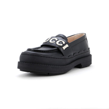 Women's Ornella Logo Loafers Leather