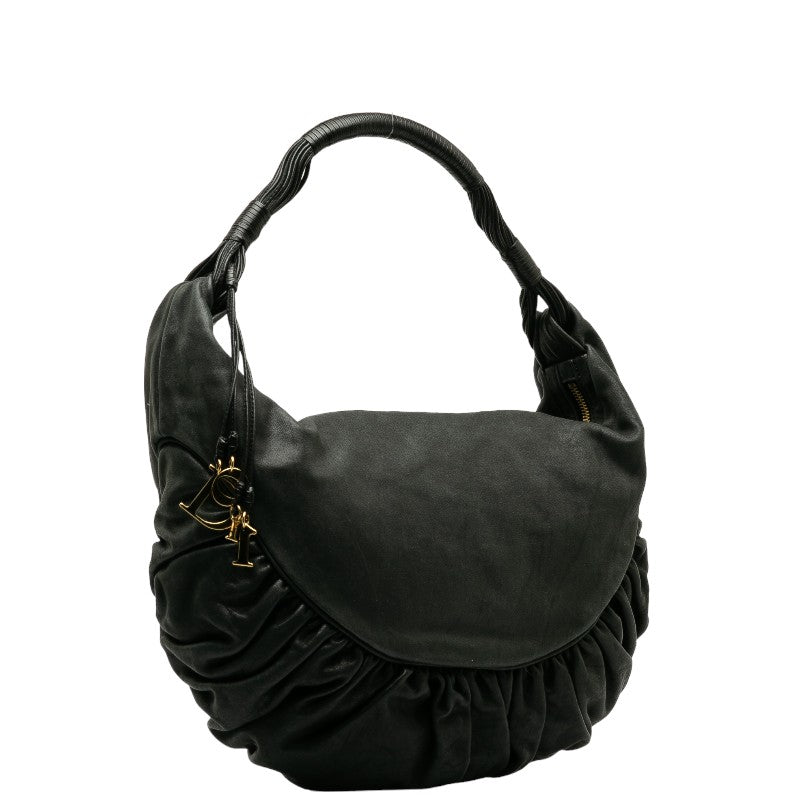 Dior One-Shoulder Bag Black Leather  Dior