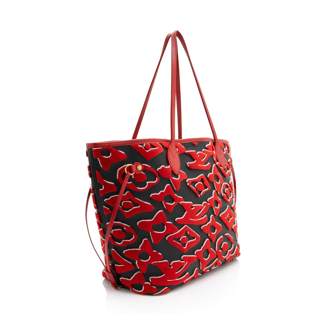 Louis Vuitton x Urs Fischer Tufted Monogram Canvas Neverfull MM Tote