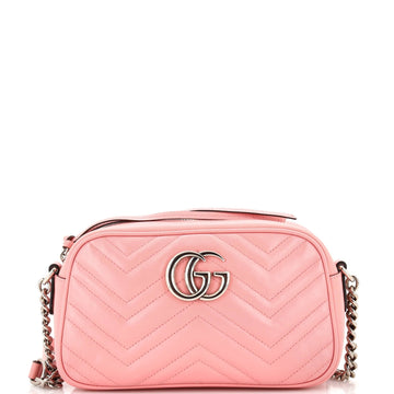 GG Marmont Shoulder Bag Matelasse Leather Small