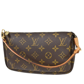 Louis Vuitton Pochette Accessoires  Canvas Clutch Bag ()