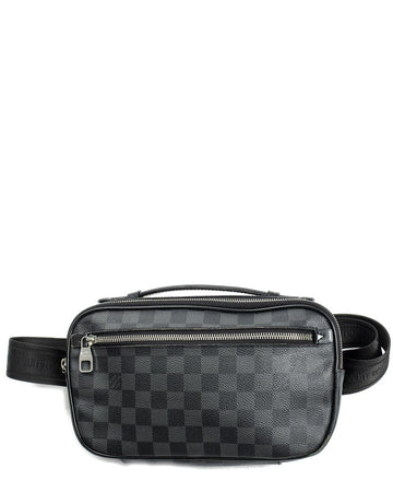 Louis Vuitton Black Damier Graphite Canvas Ambler ( )